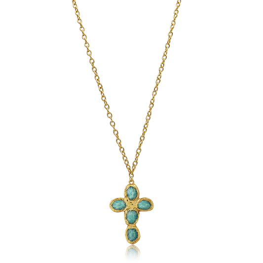 Ocean Cross Necklace