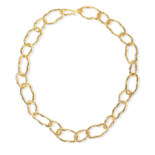 CORE | GOLD SHORT CHAINLINK NECKLACE