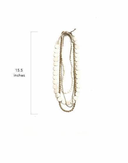 Ivory Necklace Set