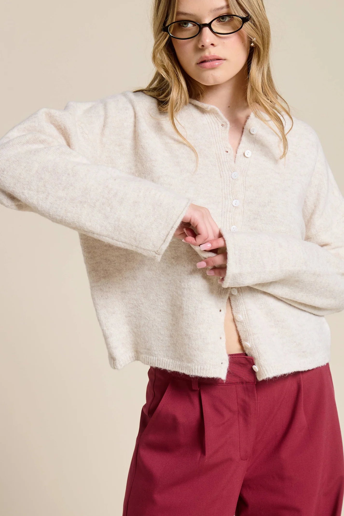 Piper Cardigan | Oatmeal