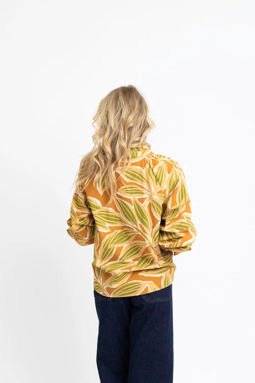 Palm Print Top