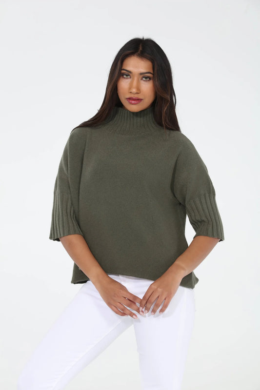 Signature Mockneck Sweater